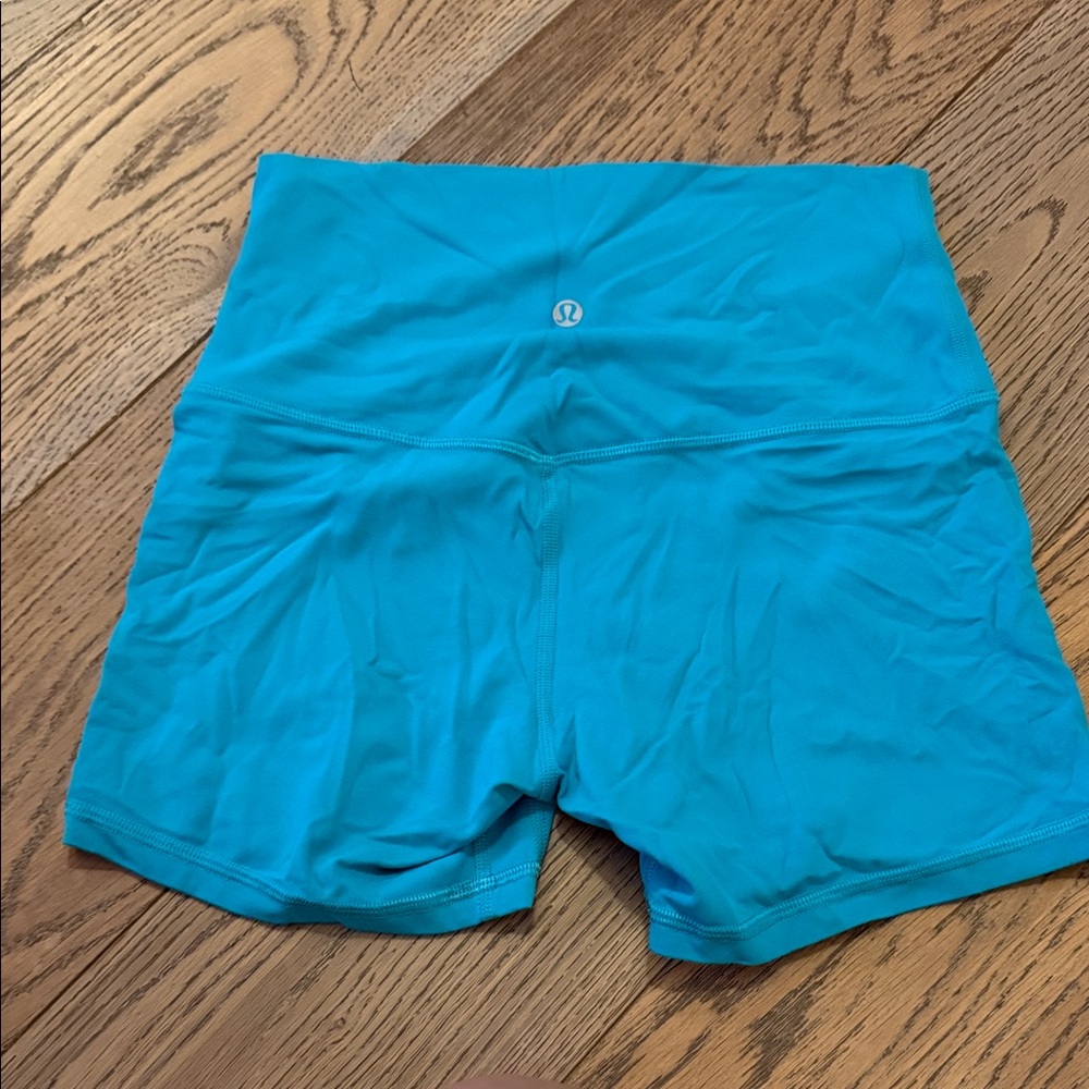 lululemon athletica Women's Teal Athletic Shorts